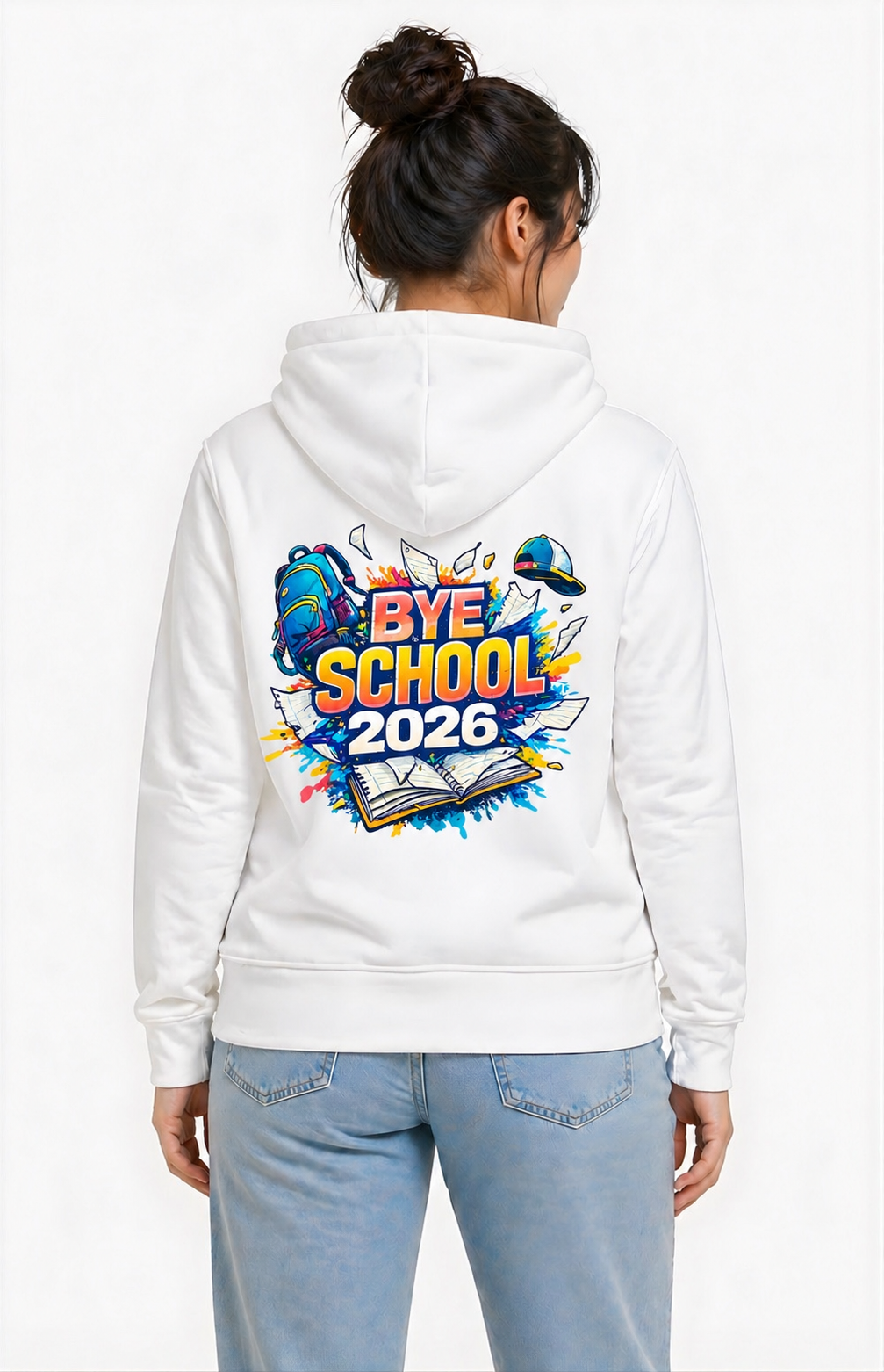 Hoodie - Bye School 2026