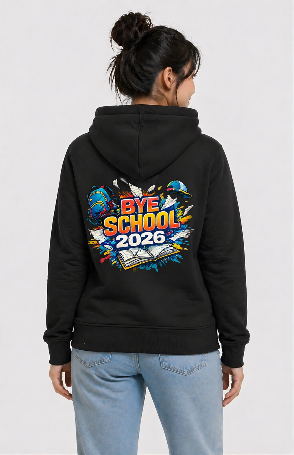 Hoodie - Bye School 2026